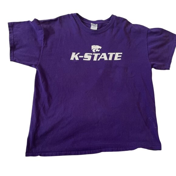 Gildan Other - K-State Wildcats Purple T-Shirt Size XL Tailgate 2012 Gildan 100% Cotton